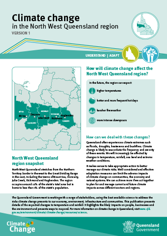 Climate change in North West Queensland region (V1)